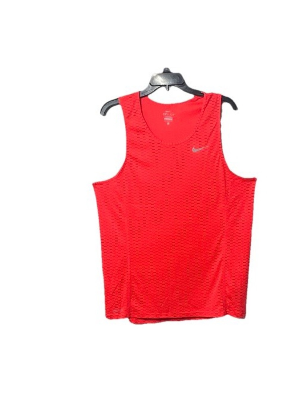 Nike Men’s Red Dri-FIT Mesh Tank Top